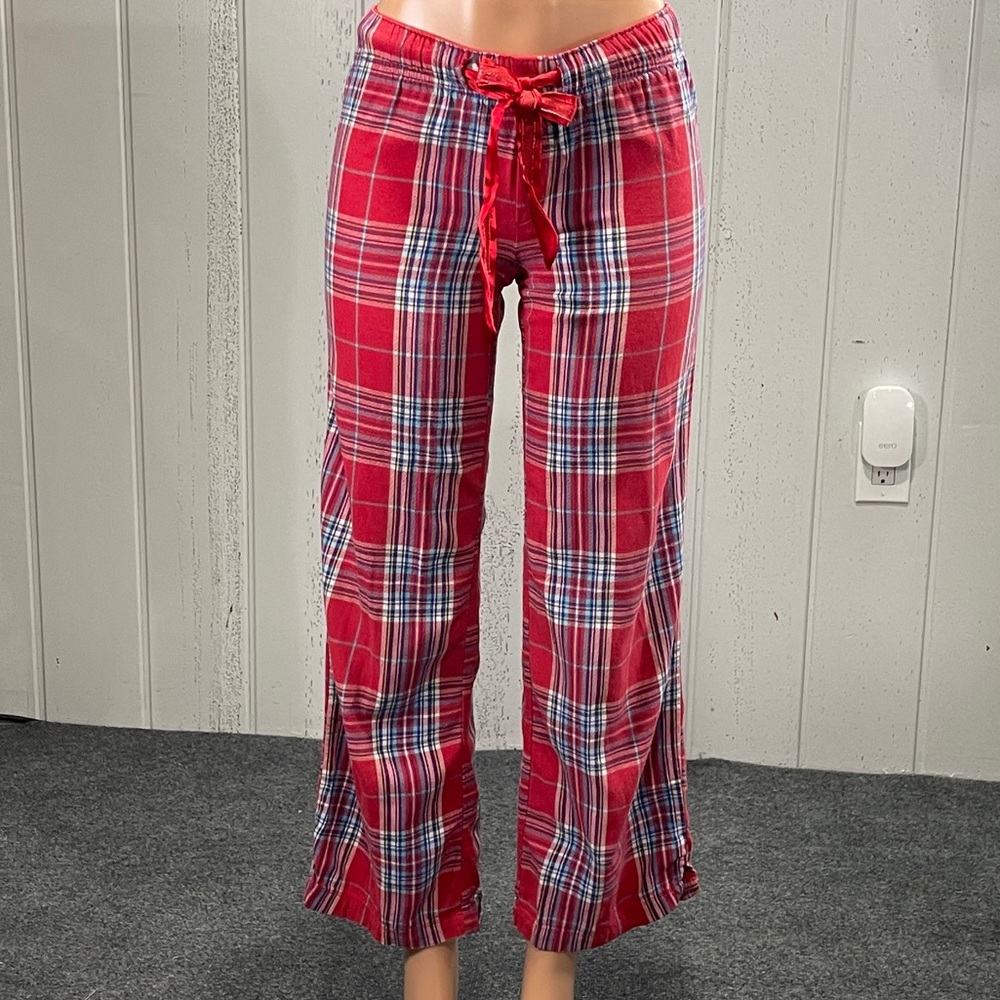 *So Girl’s Intimates Plaid Drawstring Pajama pants Sz S